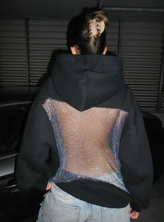 ELVORIA BACKLESS HOODIE