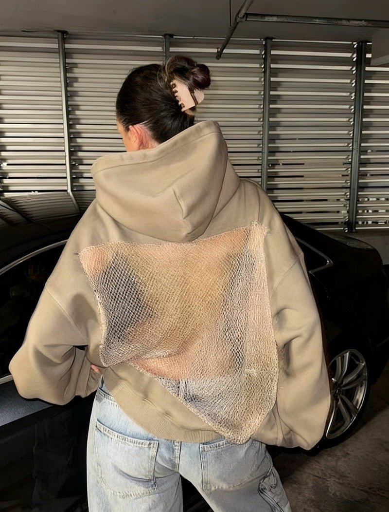 ELVORIA BACKLESS HOODIE