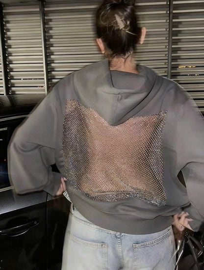 ELVORIA BACKLESS HOODIE